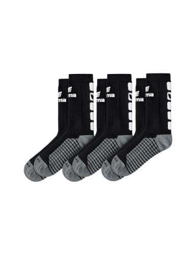 Erima 3-Pack CLASSIC 5-C Socken - schwarz/weiß (Grösse: 31-34) von Erima