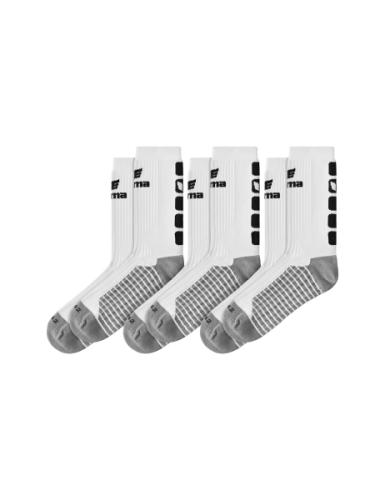 Erima 3-Pack CLASSIC 5-C Socken - weiß/schwarz (Grösse: 31-34) von Erima