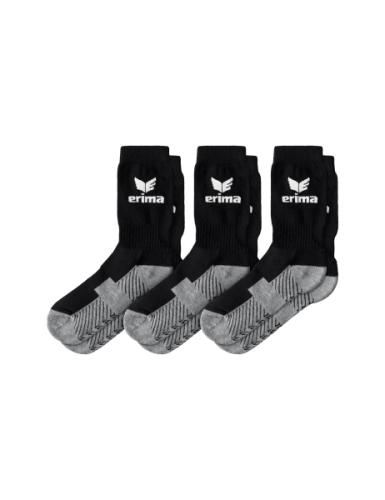 Erima 3-Pack Sportsocken - schwarz (Grösse: 39-42) von Erima