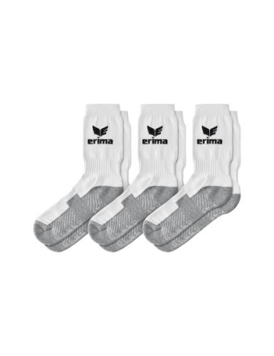 Erima 3-Pack Sportsocken - weiß (Grösse: 43-46) von Erima