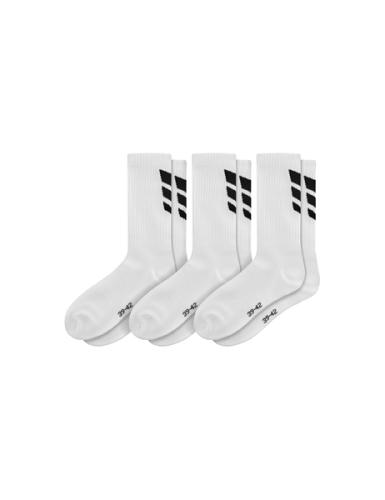 Erima 3 Wings Socks 3pack - new white (Grösse: 31-34) von Erima