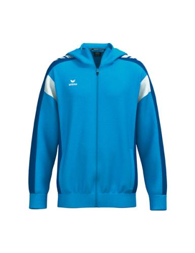 Erima CELEBRATE 125 Training Jacket with hood - curacao/new royal (Grösse: XL) von Erima