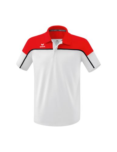 Erima CHANGE by erima Poloshirt - weiß/rot/schwarz (Grösse: M) von Erima