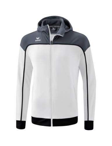 Erima CHANGE by erima Trainingsjacke mit Kapuze - weiß/slate grey/schwarz (Grösse: S) von Erima