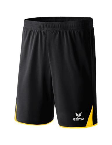 Erima CLASSIC 5-C Shorts - schwarz/gelb (Grösse: XL) von Erima