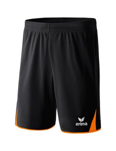 Erima CLASSIC 5-C Shorts - schwarz/orange (Grösse: L) von Erima