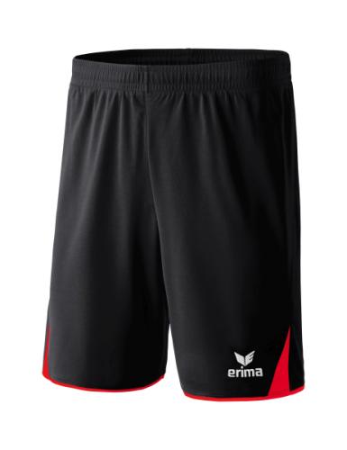 Erima CLASSIC 5-C Shorts - schwarz/rot (Grösse: L) von Erima