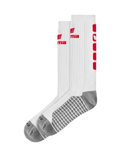 Erima CLASSIC 5-C Socken lang - weiß/rot (Grösse: 31-34) von Erima