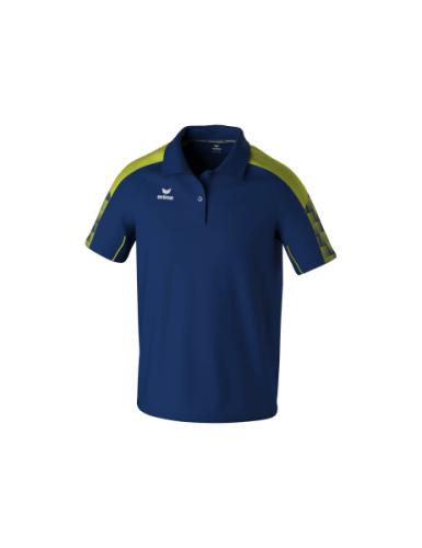 Erima EVO STAR Poloshirt - new navy/lime (Grösse: L) von Erima