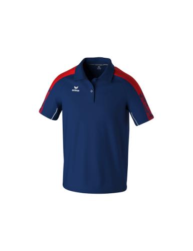 Erima EVO STAR Poloshirt - new navy/rot (Grösse: XL) von Erima