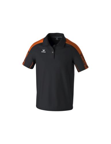 Erima EVO STAR Poloshirt - schwarz/orange (Grösse: XL) von Erima