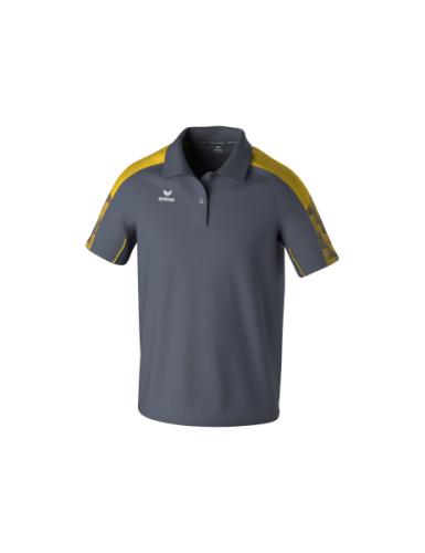 Erima EVO STAR Poloshirt - slate grey/gelb (Grösse: XXL) von Erima