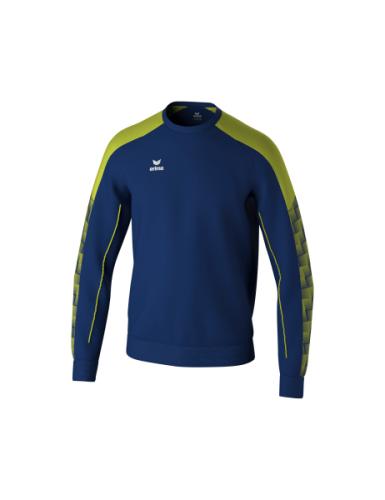 Erima EVO STAR Sweatshirt - new navy/lime (Grösse: L) von Erima