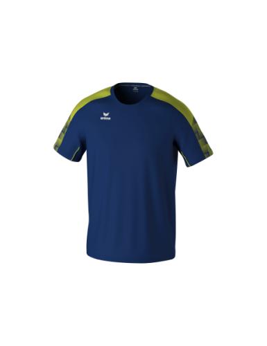 Erima EVO STAR T-Shirt für Kinder- new navy/lime (Grösse: 140) von Erima