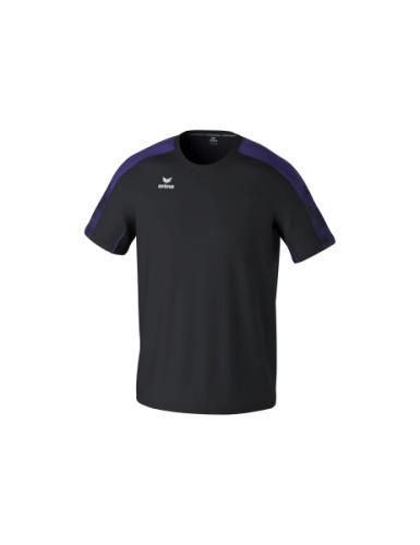 Erima EVO STAR T-Shirt - schwarz/ultra violet (Grösse: XXXL) von Erima