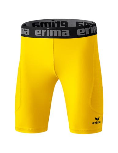 Erima Elemental Tight kurz - gelb (Grösse: M) von Erima