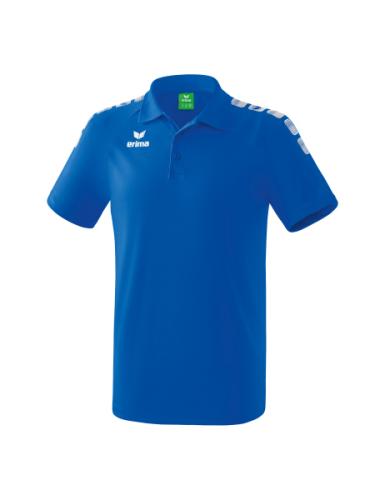 Erima Essential 5-C Poloshirt - new royal/weiß (Grösse: S) von Erima