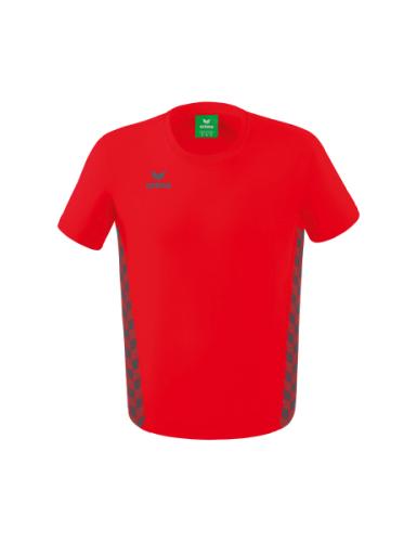 Erima Essential Team T-Shirt - rot/slate grey (Grösse: L) von Erima