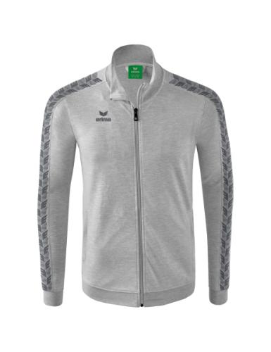 Erima Essential Team Tracktop Jacke - hellgrau melange/slate grey (Grösse: L) von Erima