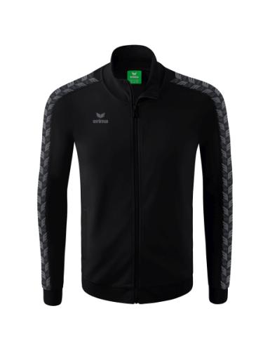 Erima Essential Team Tracktop Jacke - schwarz/slate grey (Grösse: L) von Erima