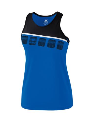 Erima Frauen 5-C Tanktop - new royal/schwarz/weiß (Grösse: 42) von Erima