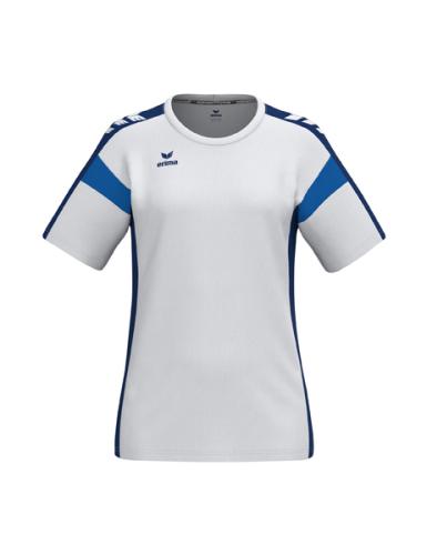 Erima Frauen CELEBRATE 125 T-Shirt function - weiß/new navy (Grösse: 44) von Erima