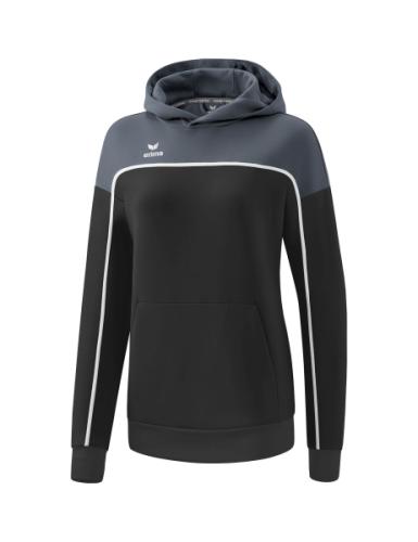 Erima Frauen CHANGE by erima Kapuzensweat - black grey/slate grey/weiß (Grösse: 34) von Erima