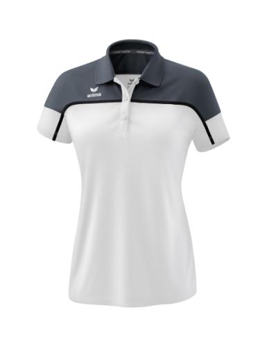 Erima Frauen CHANGE by erima Poloshirt - weiß/slate grey/schwarz (Grösse: 36) von Erima