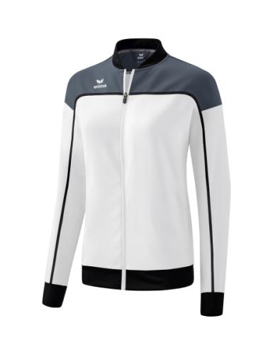 Erima Frauen CHANGE by erima Präsentationsjacke - weiß/slate grey/schwarz (Grösse: 42) von Erima