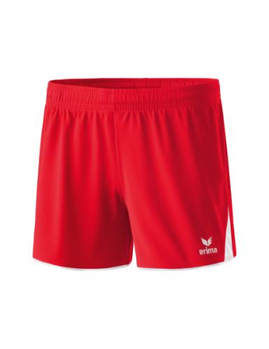 Erima Frauen CLASSIC 5-C Shorts - rot/weiß (Grösse: 34) von Erima