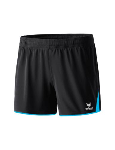 Erima Frauen CLASSIC 5-C Shorts - schwarz/curacao (Grösse: 38) von Erima