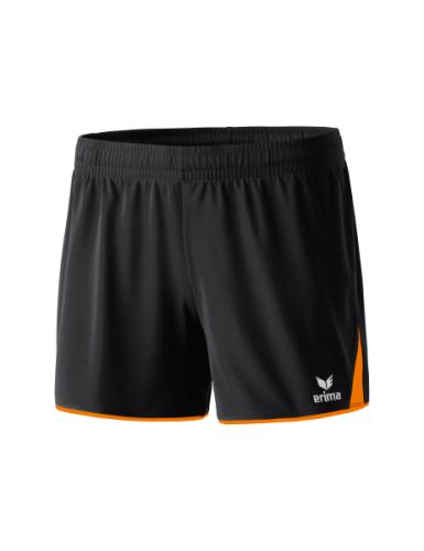 Erima Frauen CLASSIC 5-C Shorts - schwarz/orange (Grösse: 34) von Erima