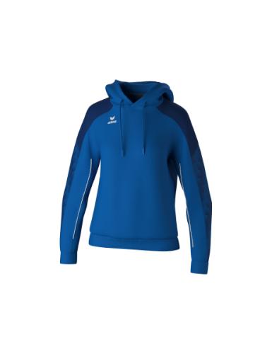 Erima Frauen EVO STAR Kapuzensweat - new royal/new navy (Grösse: 42) von Erima