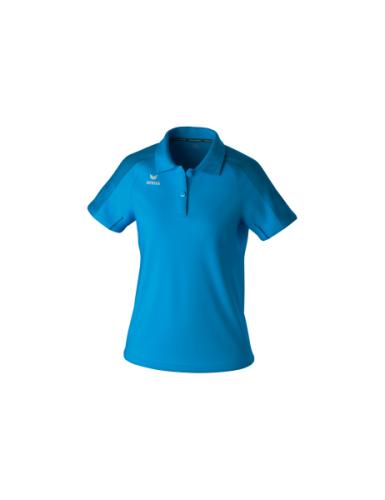 Erima Frauen EVO STAR Poloshirt - curacao/mykonos (Grösse: 34) von Erima