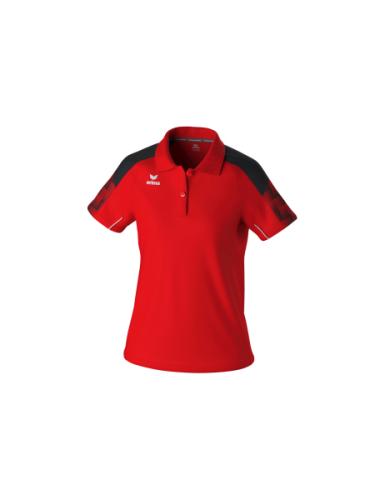 Erima Frauen EVO STAR Poloshirt - rot/schwarz (Grösse: 36) von Erima