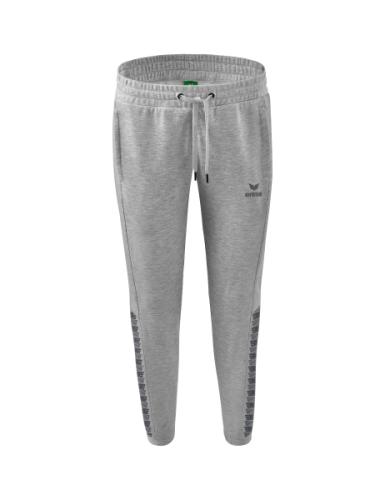 Erima Frauen Essential Team Sweathose - hellgrau melange/slate grey (Grösse: 34) von Erima