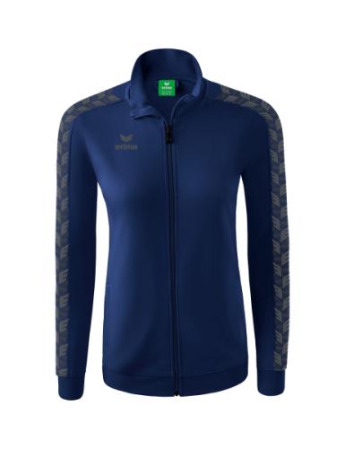 Erima Frauen Essential Team Tracktop Jacke - new navy/slate grey (Grösse: 34) von Erima