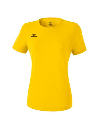 Erima Frauen Funktions Teamsport T-Shirt - gelb (Grösse: 36) von Erima