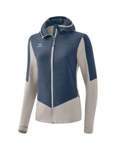 Erima Frauen Hybrid Lite Jacke - wet weather/vintage indigo (Grösse: 36) von Erima