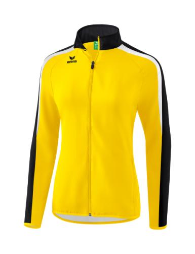 Erima Frauen Liga 2.0 Präsentationsjacke - gelb/schwarz/weiß (Grösse: 42) von Erima