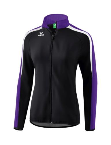 Erima Frauen Liga 2.0 Präsentationsjacke - schwarz/violet/weiß (Grösse: 38) von Erima