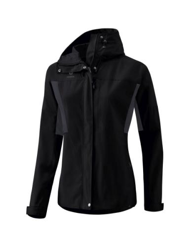 Erima Frauen Multifunktionsjacke - schwarz (Grösse: 34) von Erima