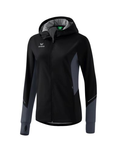 Erima Frauen RACING Running Jacke - schwarz (Grösse: 34) von Erima