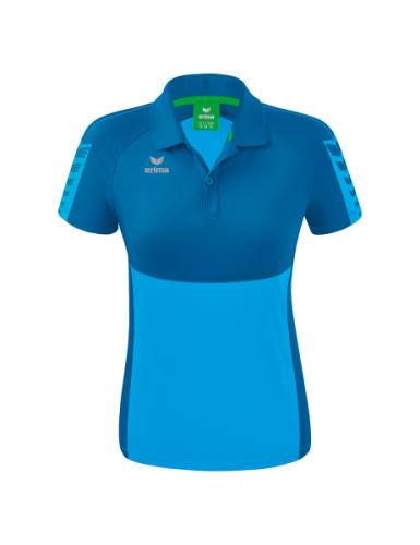 Erima Frauen Six Wings Poloshirt - curacao/mykonos (Grösse: 36) von Erima