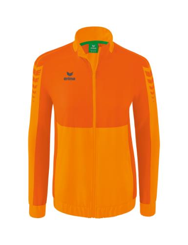 Erima Frauen Six Wings Präsentationsjacke - new orange/orange (Grösse: 36) von Erima