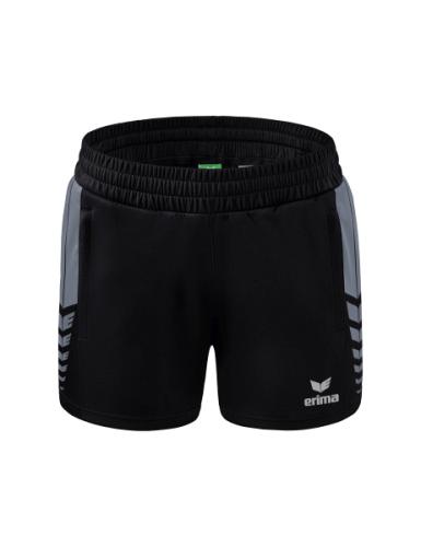 Erima Frauen Six Wings Worker Shorts - schwarz/slate grey (Grösse: 36) von Erima