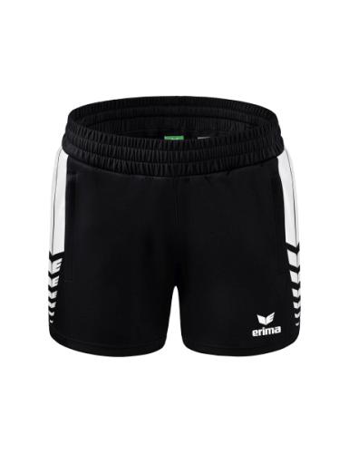 Erima Frauen Six Wings Worker Shorts - schwarz/weiß (Grösse: 36) von Erima