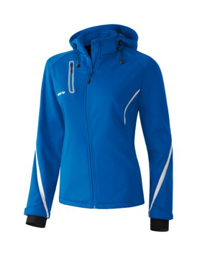 Erima Frauen Softshelljacke Function - new royal/weiß (Grösse: 38) von Erima