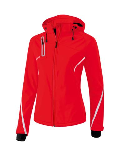 Erima Frauen Softshelljacke Function - rot/weiß (Grösse: 34) von Erima