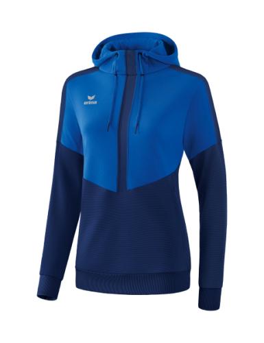 Erima Frauen Squad Kapuzensweat - new royal/new navy (Grösse: 34) von Erima